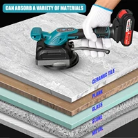 Machine de nivellement de carreaux à 5 vitesses 200 kg, outil d'installation de carreaux sans fil pour carreaux de sol et muraux, compatible avec la batterie Makita 21V 2