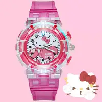 Watch Kawaii Melody Cinnamoroll Children LED Luminous Watch Kuromi HelloKittys Student Wrist Watch Kids Birthday Gift Toy 1