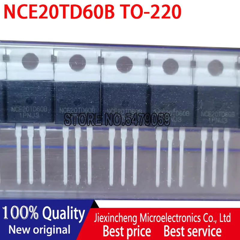 Igbt To220 Nce20td60 10 Pcs Nce20td60b Original Novo To220 600v20a