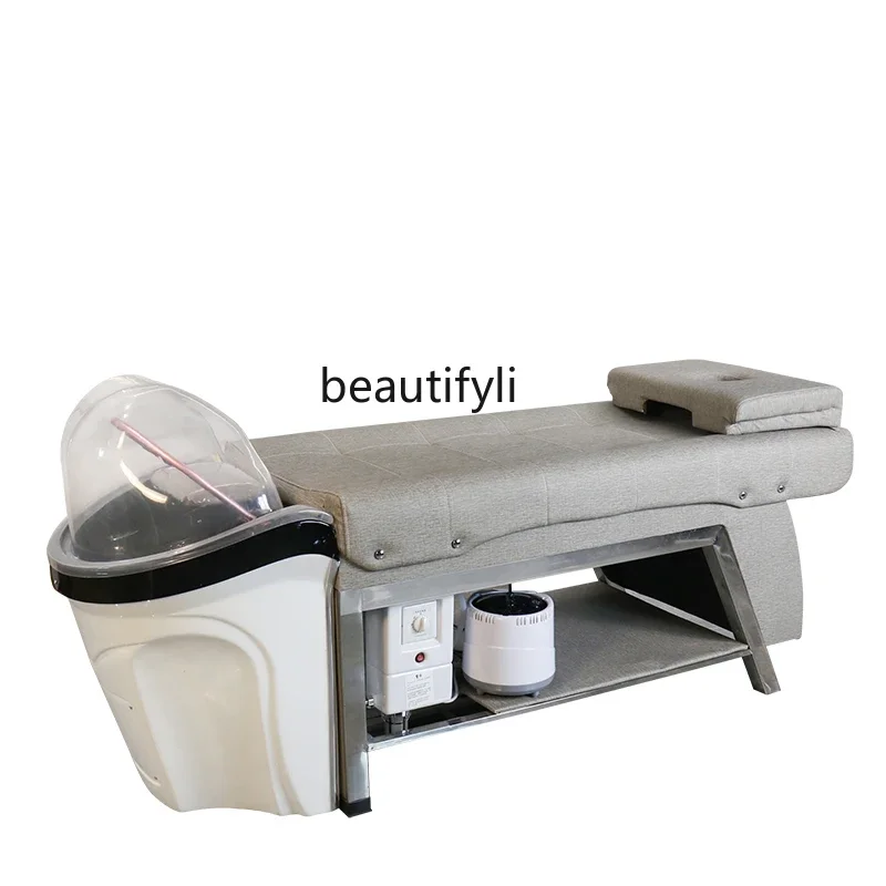 Water Circulation Thai Style Shampoo Chair with Fumigation Hair Cosmetology Shop Barber Shop Salon Bed Hair Salon