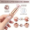 Rechargeable 4-in-1 Women's Electric Shaver for Full Body Hair Removal Including Eyebrow Nose and Bikini Trimming 4