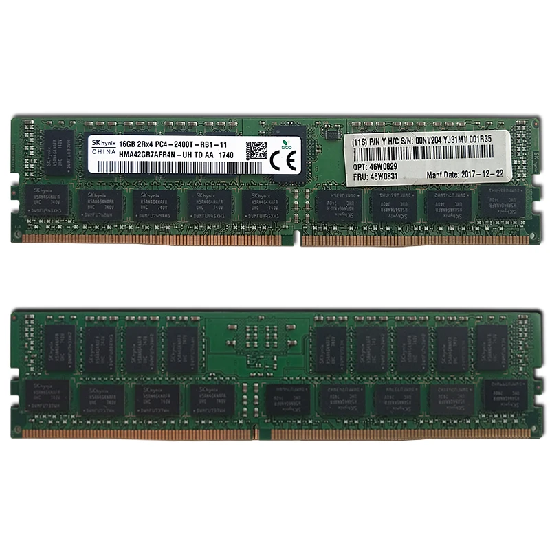 SKヒュニックス DDR4 16GB 32GB 64GB 2133P 2400T 2666V RAM PC4 1Rx4