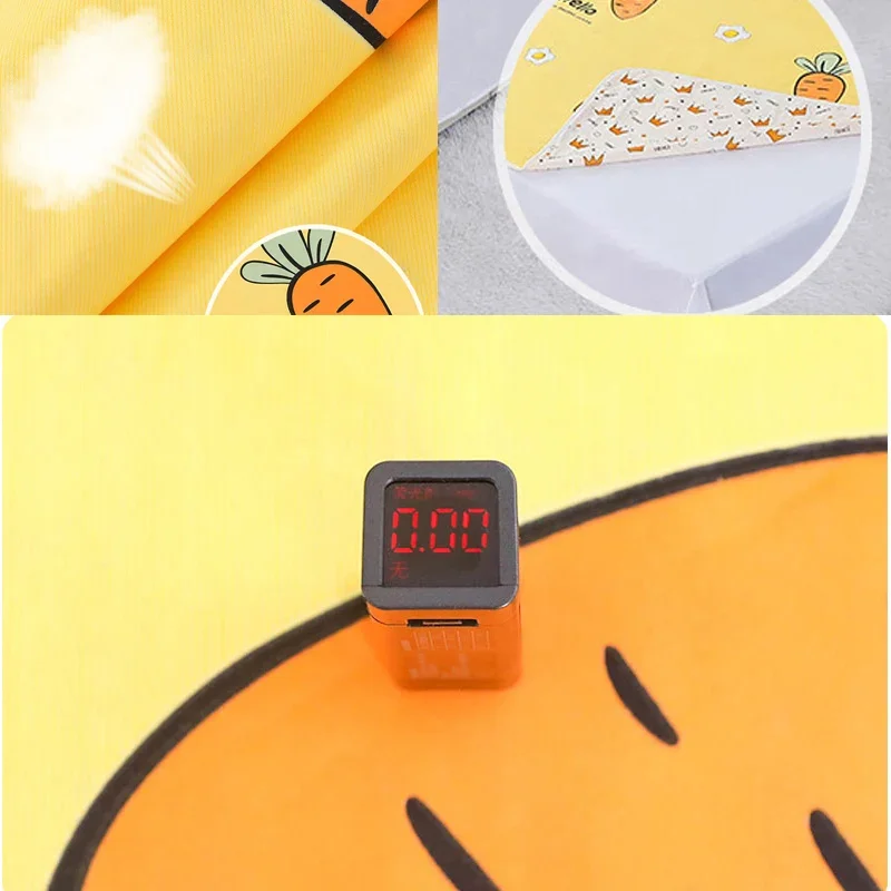 0-3Y Waterproof Baby Diaper Reusable Cotton Changing Pad Cover Baby Diaper Mattress Newborn Print Changing Mat Floor Play Mats - Image 4