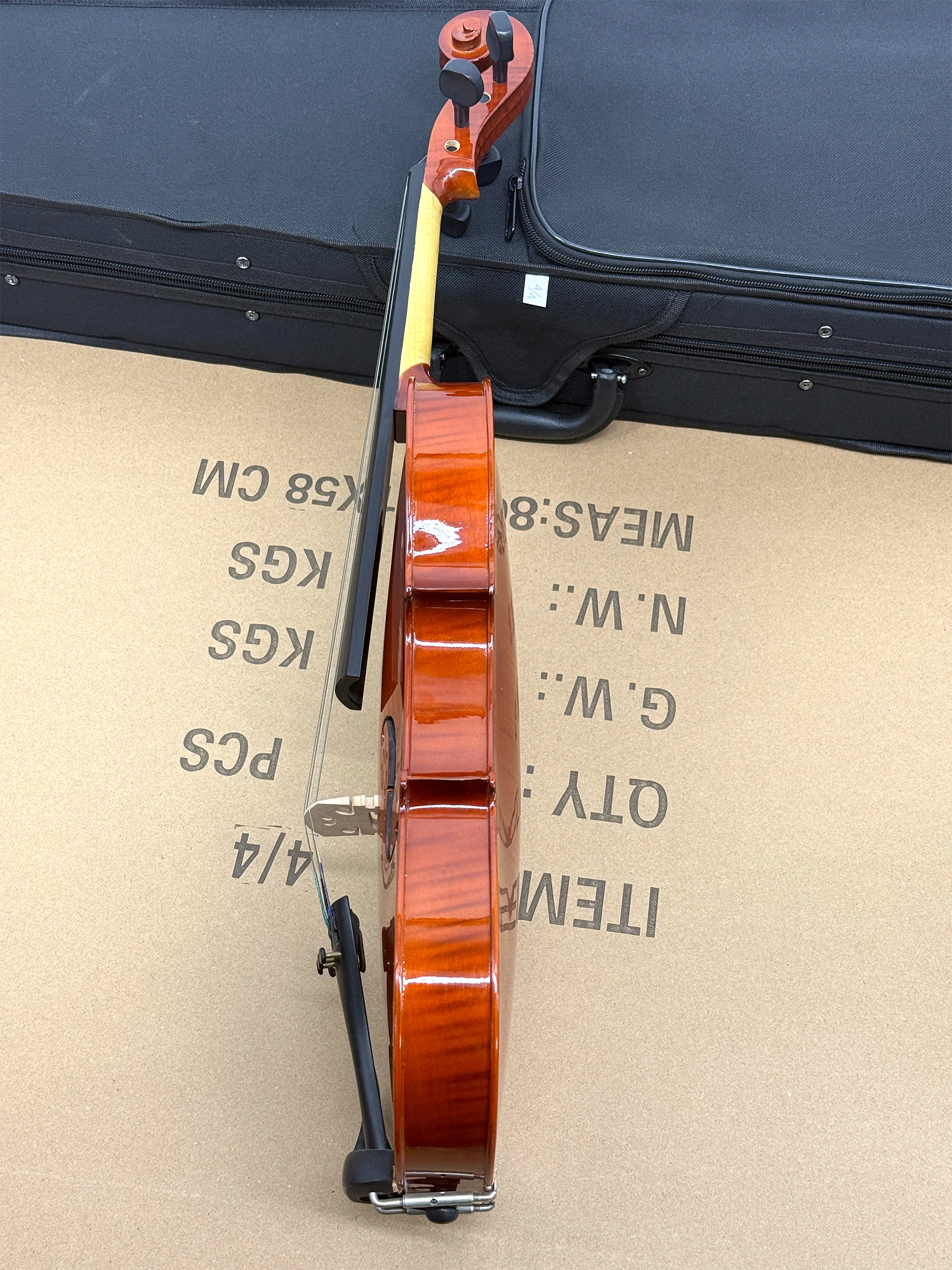 1/8 1/10 1/16 Size Kids Violin, 4/4 Full Size Student Beginner Violin with Hard Case, Bow, Shoulder Rest, Rosin, Strings.
