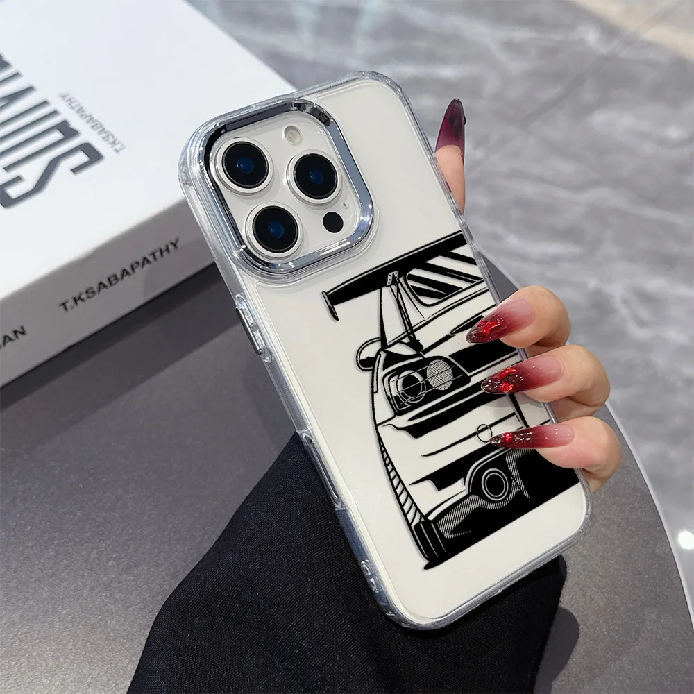 Dream Car Transparent Soft Silicone TPU Phone Case