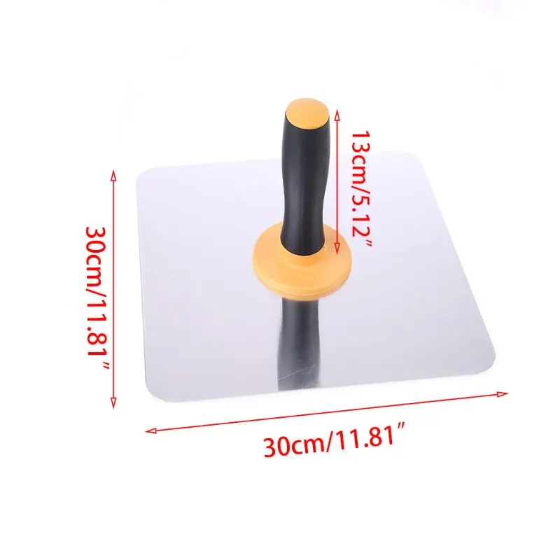M6CF Construction Tools Premium Aluminum Plastering for Hawk 300*300mm Plastering Hand Board Tile Portable Plastering Tools 6