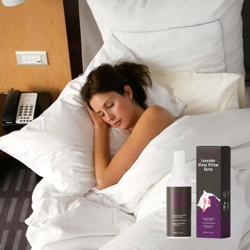 Spray per dormire alla lavanda 100g Spray per cuscino Spray per cuscino per  dormire per la stanza Spray per il sonno profondo deodorante per ambienti
