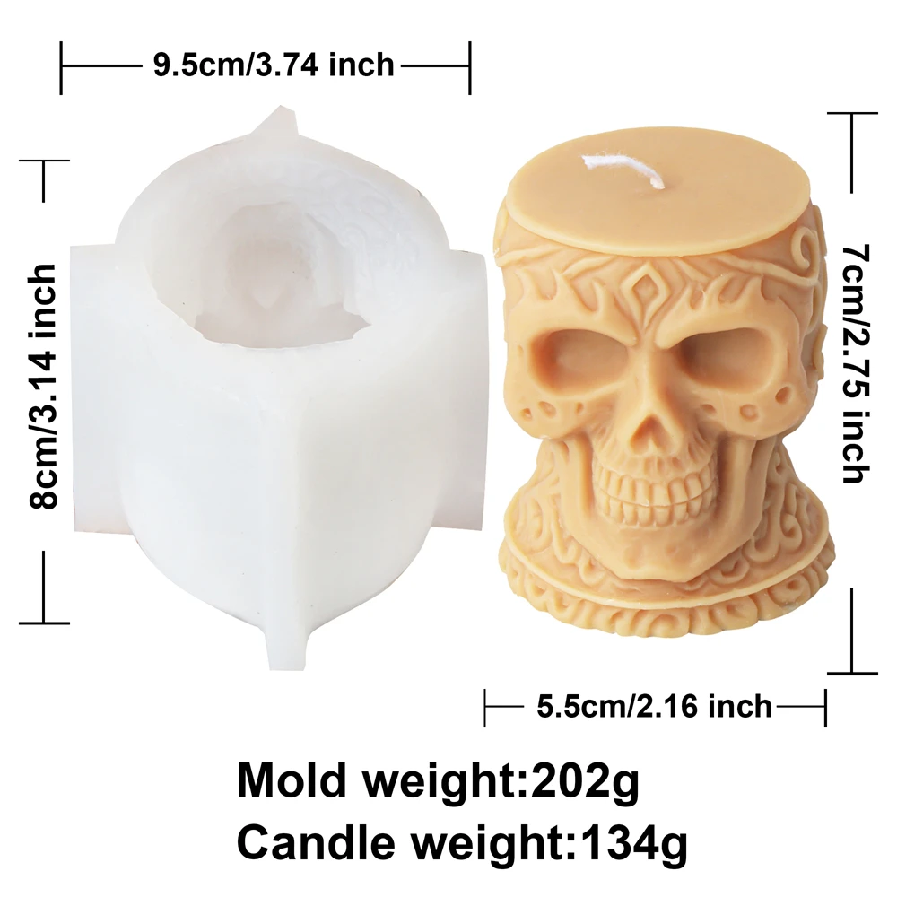Skull Mold 4