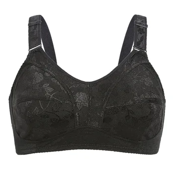 BCHRAYIUP Ladies Full Coverage Non-Wired Non Padded Bra Minimizer Comfort Soft Cup Bras 36 38 40 42 44 46 48 50 AA A B C D 1