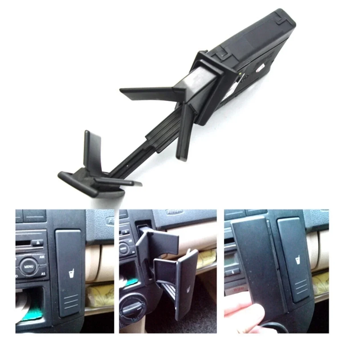 For VW Polo 9N 2002 2003 2004 2005 2006 2007 2008 2009 2010 6Q0858602E 6Q0  858 602 Car Center Console Cup Holder Drinks Holder