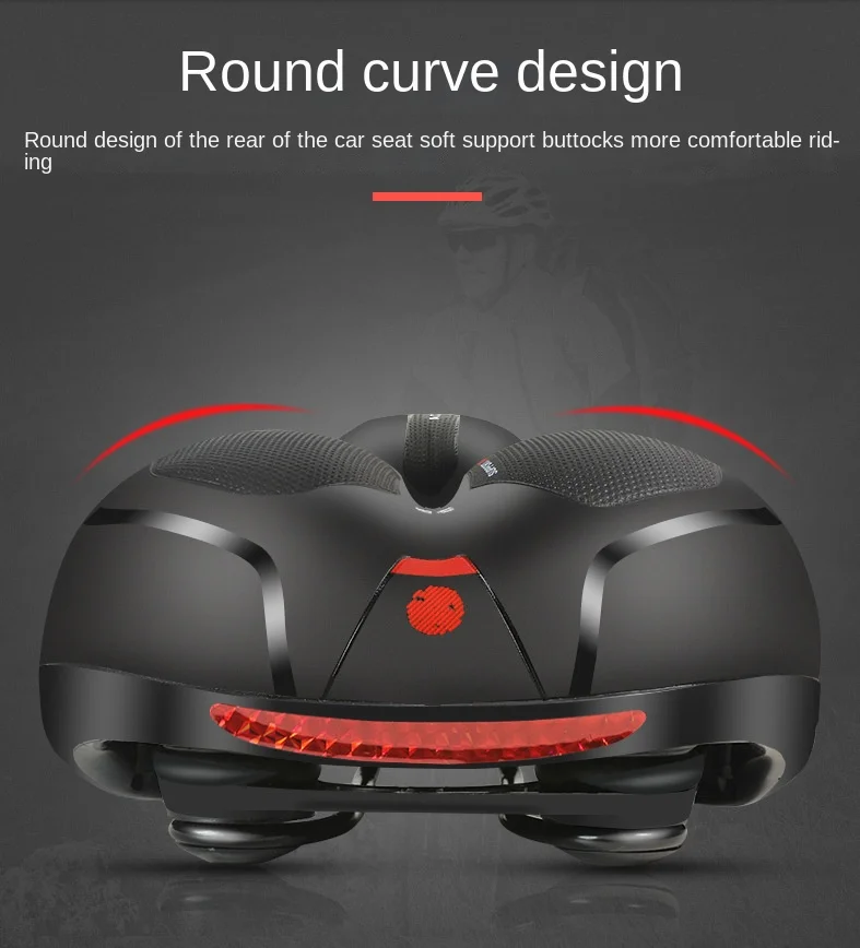 Breathable Shock-Absorbing Bike Saddle 5