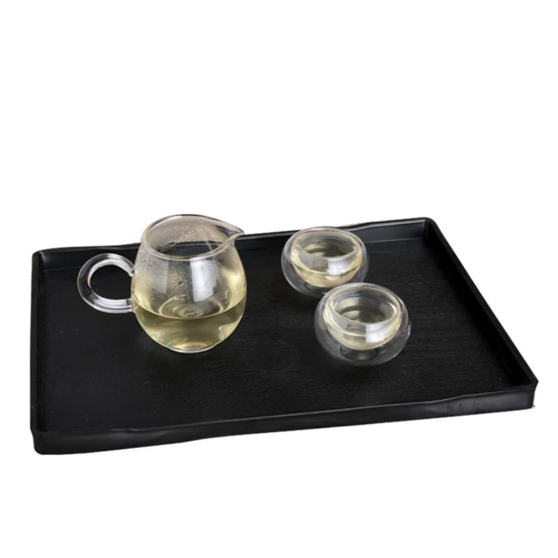 Rectangular Hotel Melamine Tray Water Cup Tea Tray Creative Plastic Room Washing Storage Trays