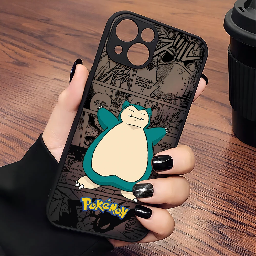 Adorable Cartoon Creature Matte Phone Case - Fun & Stylish Protection