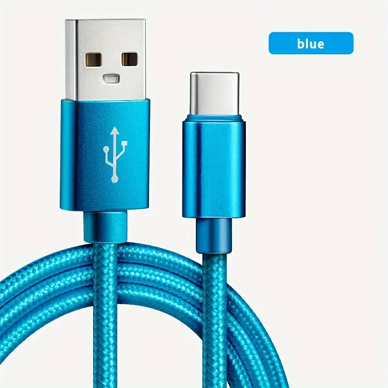 High-Speed USB Charging Cable - 1M Long Durable Data Charger Cord