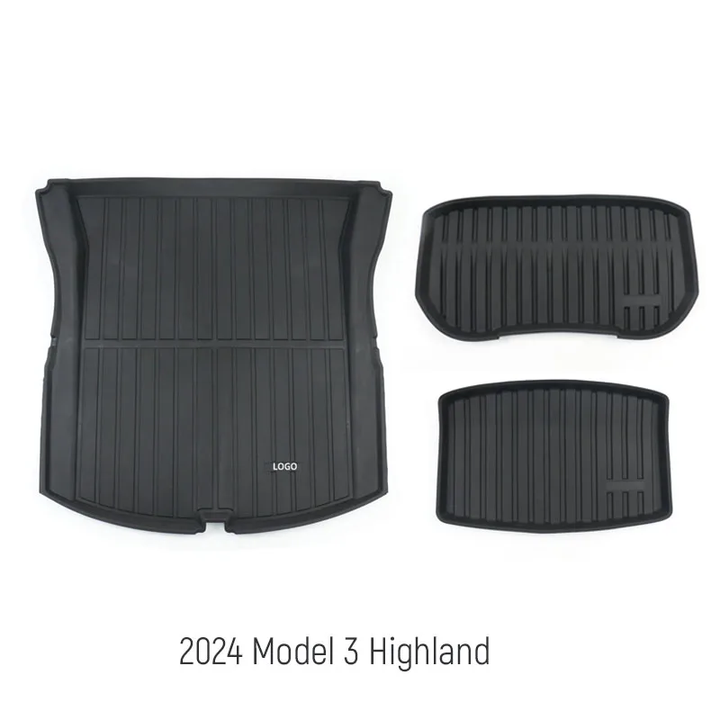 Rubber inserts for side trunk compartments 2024 Model 3 – Tesla Ausstatter