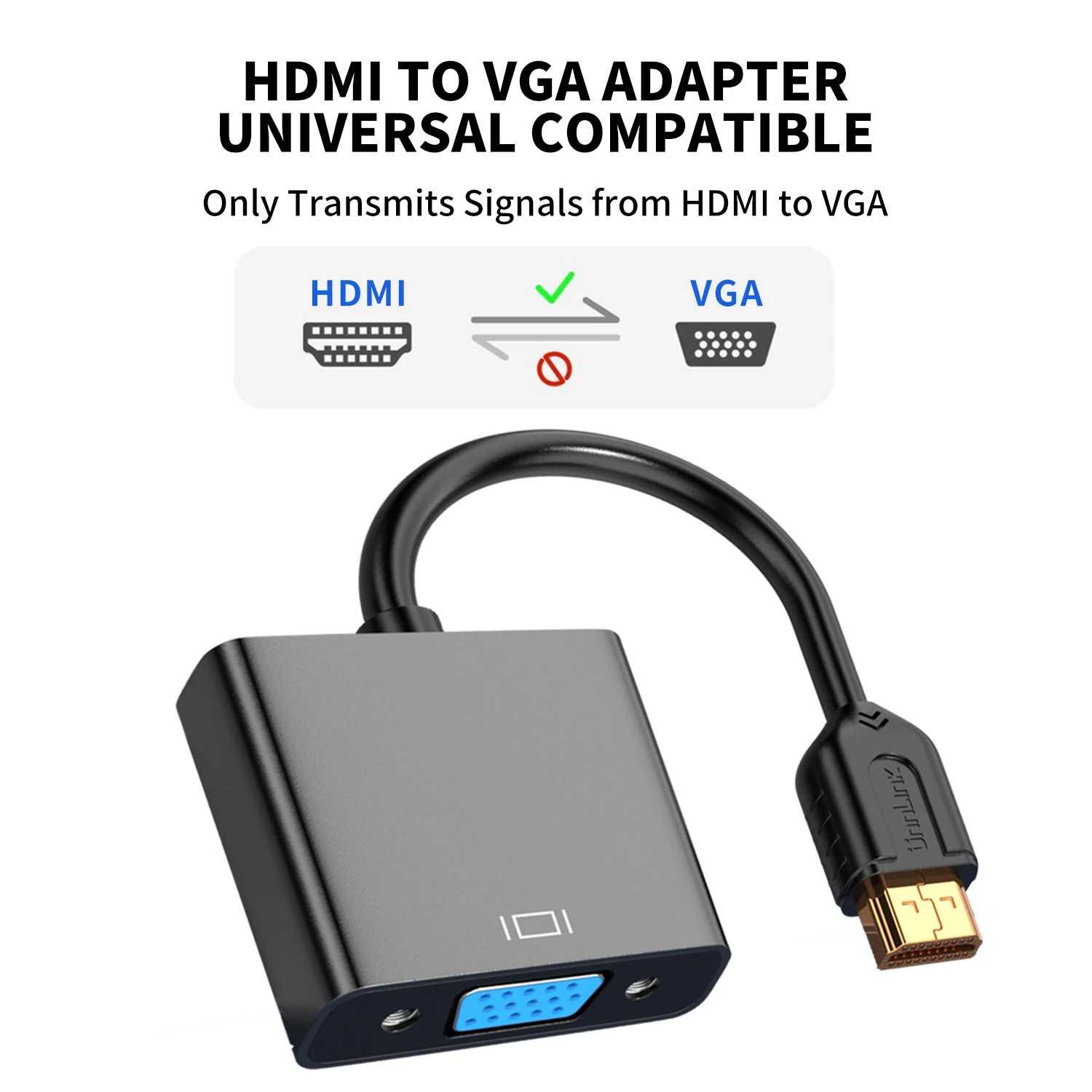 HDMI to VGA ̺  ȯ,  , 1080P @ 60Hz