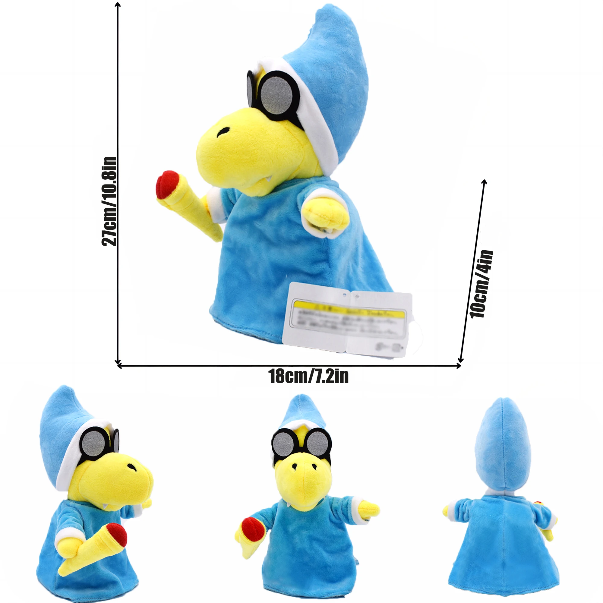 thumbnail image 1 of Nuevos muñecos de peluche de Mario Bros, Koopa, Troopa, Bulrush, Chain Chomp, Armad, Bullet Bill, Bob-omb, Dry Bones, juguetes suaves, regalo de cumpleaños, 1 of 5