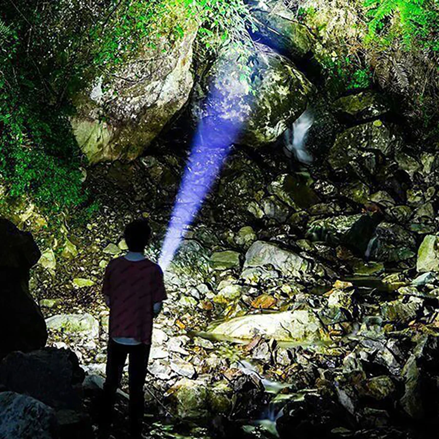 Description Picture 4 of itemNewest Rechargeable LED Flashlight Monkey King Carving dragon golden Cudgel Stick Hand Torch Flashlight Outdoor Emergency Ligh