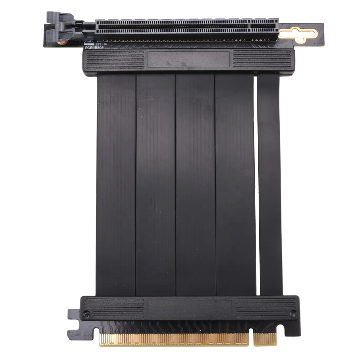Hot sale PCIE 4.0 16X Riser Cable Graphics Card Extension Cable PCI Express Port GPU Riser Extender,90 Degrees 10cm
