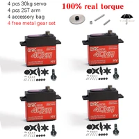 Waterproof 20kg 25kg 30kg 35kg 40kg Digital Servo Large Torque Motor Metal Gear Baja 1/8 Scale RC Crawler Car Helicop Accessori 2
