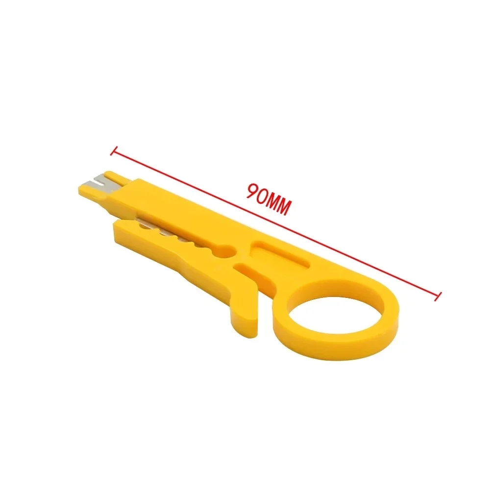 Cable Stripping Wire Cutter Crimping Tool Multi Stripper Knife Crimper Pliers Mini Portable Decrustation Electrical Straight