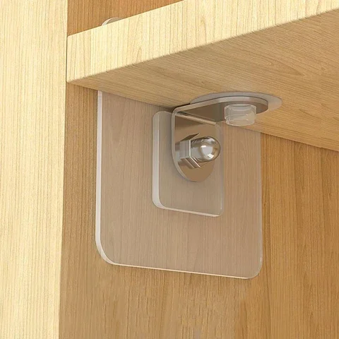 

Heavy Duty Shelf Holder Pins Self-Adhesive Punch Free Shelf Support Peg Strong Partition Holder Pin for Closet Bracket