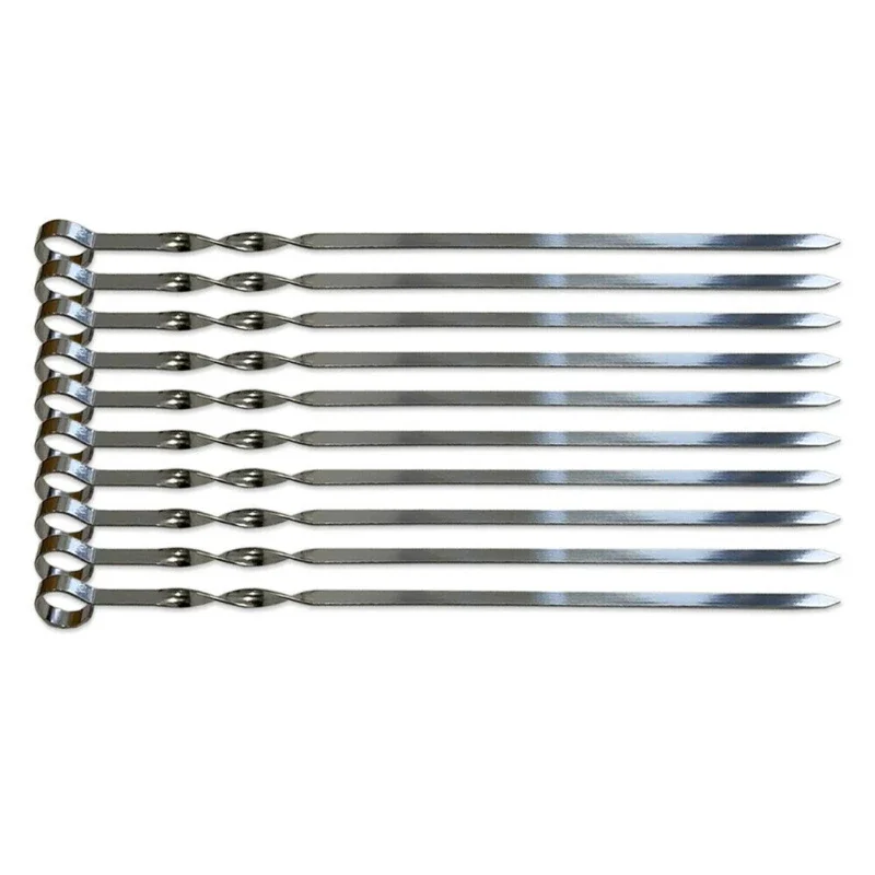 

10 шт., длинные Инструменты для барбекю, 45 см