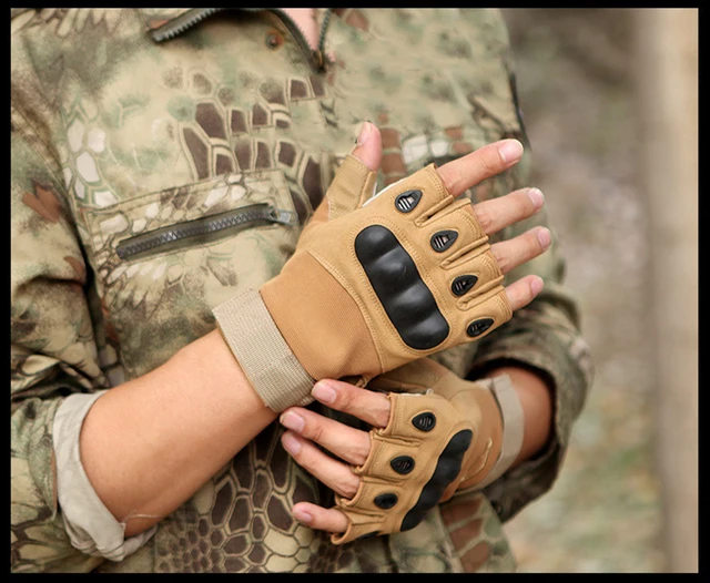 FREE SOLDIER Gants Tactiques Gants Moto Gant Militaire Jointure Dure Pour La Randonnée Escalade Sports De Plein Air Vélo VTT Travailler
