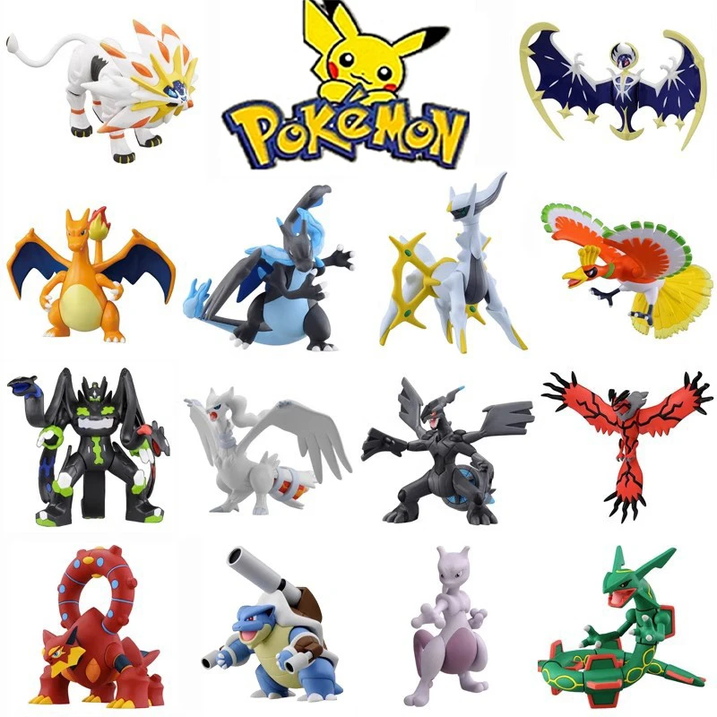 Pokemon Rare Figurine Hydreigon Generation 3 Generation 6 Figurine Toy Collection Zygarde Absol Figurine Collection Statua Regalo