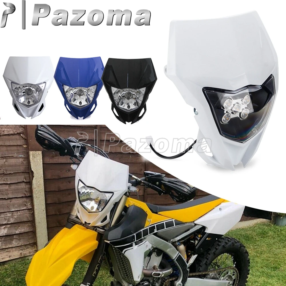 Headlight ダートバイクヘッドライトエンデューロオフロードヘッドランプフェアリングのためのCRF 250 426 450 Dirt