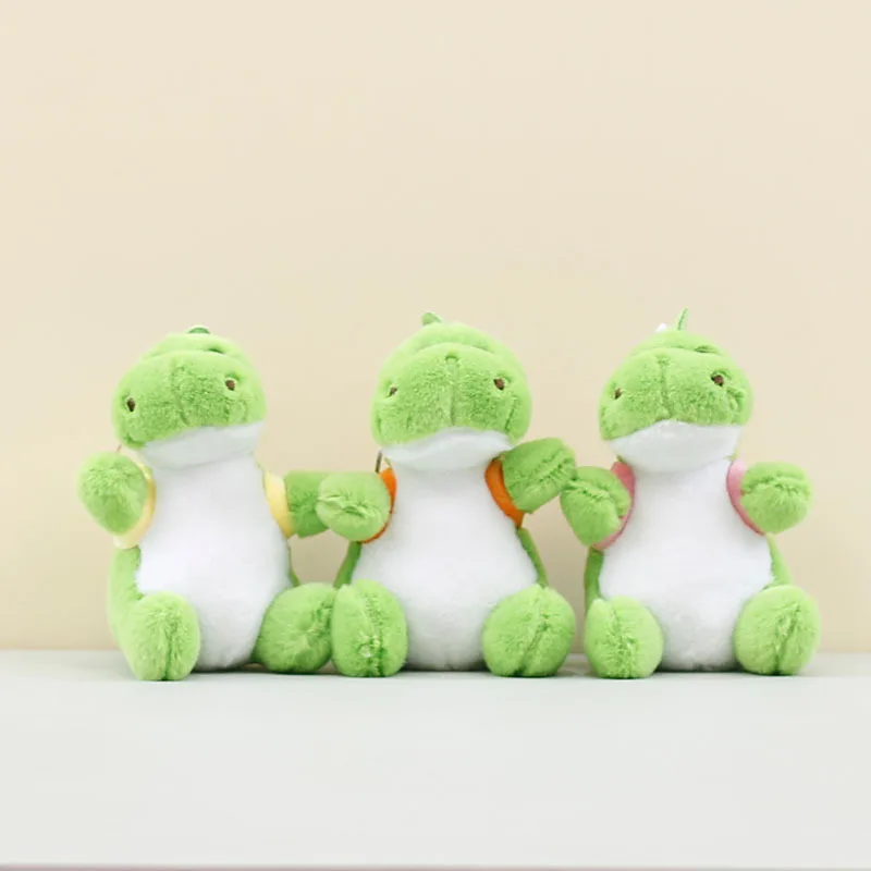 Cartoon Fruit Dinosaur Keychain Doll keyring Bag Backpack Pendant Boys Girls Toy Car Home Plush Decoration Stuffed Keychains 2