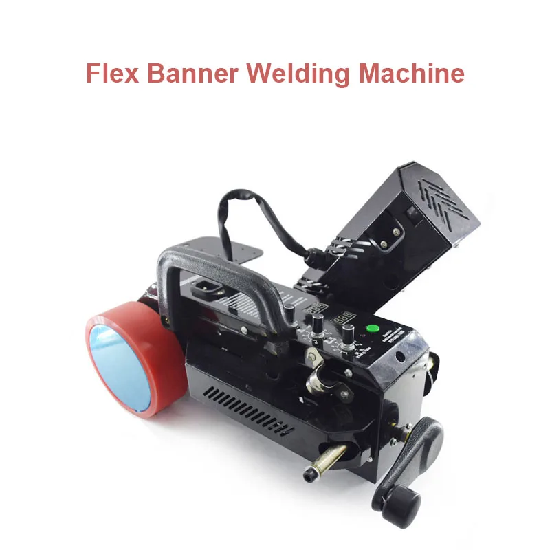 

Small PVC Polyethylene Flex Banner Welding Machine Hot Air Seaming Tool Grid Fabric Tarpaulin Splicing Machine 220V