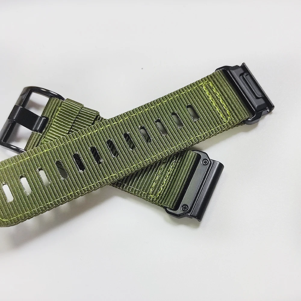 Premium Nylon Quick Release Watch Band - 26mm/22mm Strap