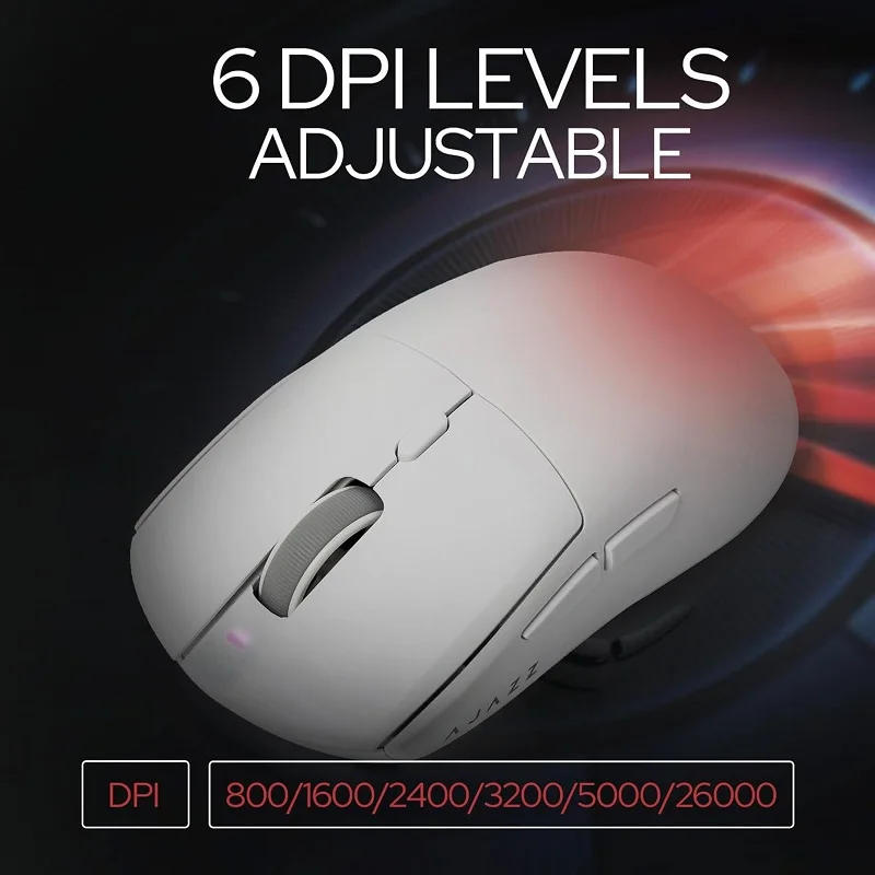 Wireless Mouse Gaming Mouse Wired Mouse Optical Mouse Ajazz AJ139PRO Wireless 2.4GHz + Wired Gaming Mouse PAW3395 for Gaming Laptop PC Optical