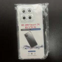 Transparent Silicone Phone Case - Clear Back Cover (For Honor 400 Smart)