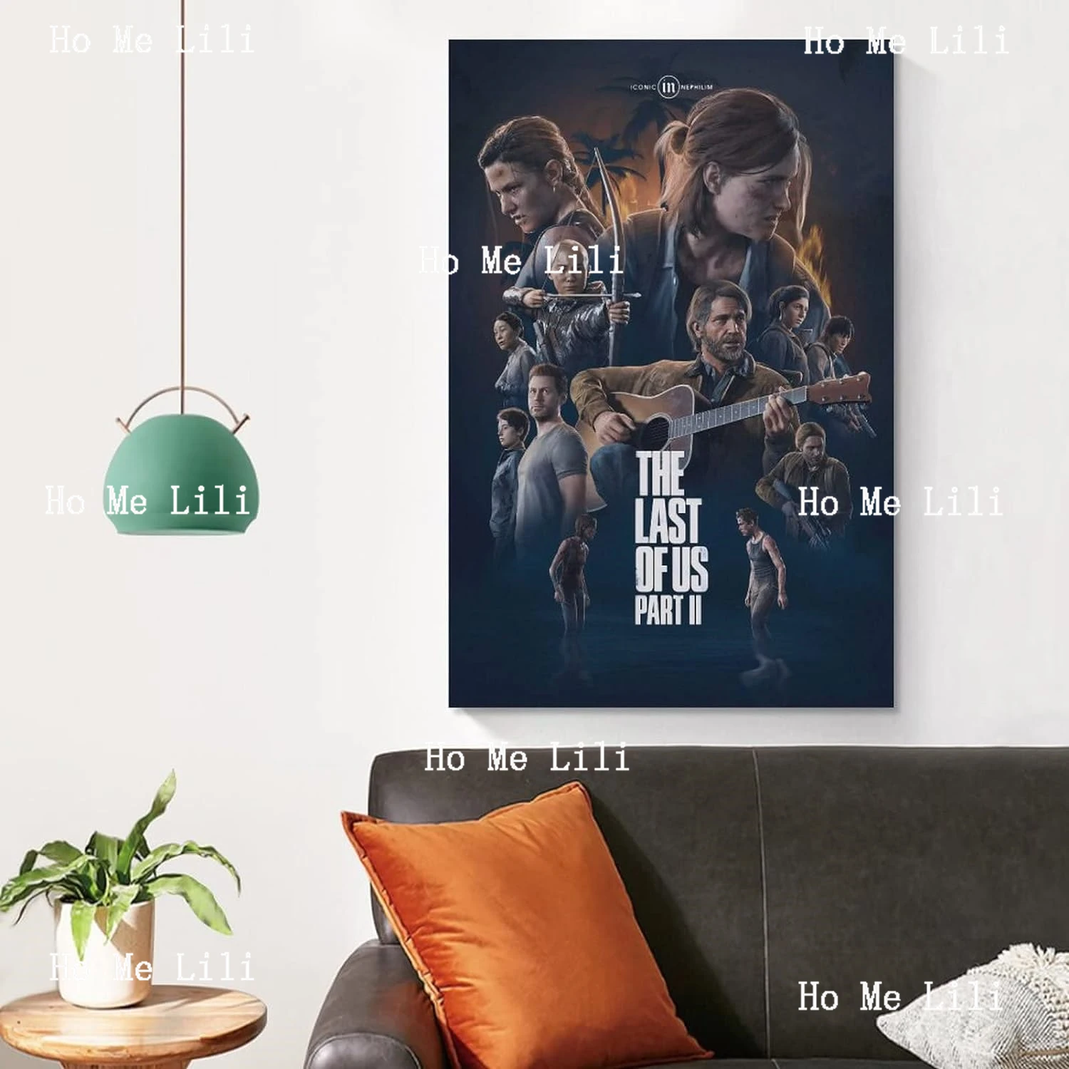 Bujian Last Of Us Part 2 Tin Sign Art Poster E Wall Art Modern Family Bedroom Decor Poster