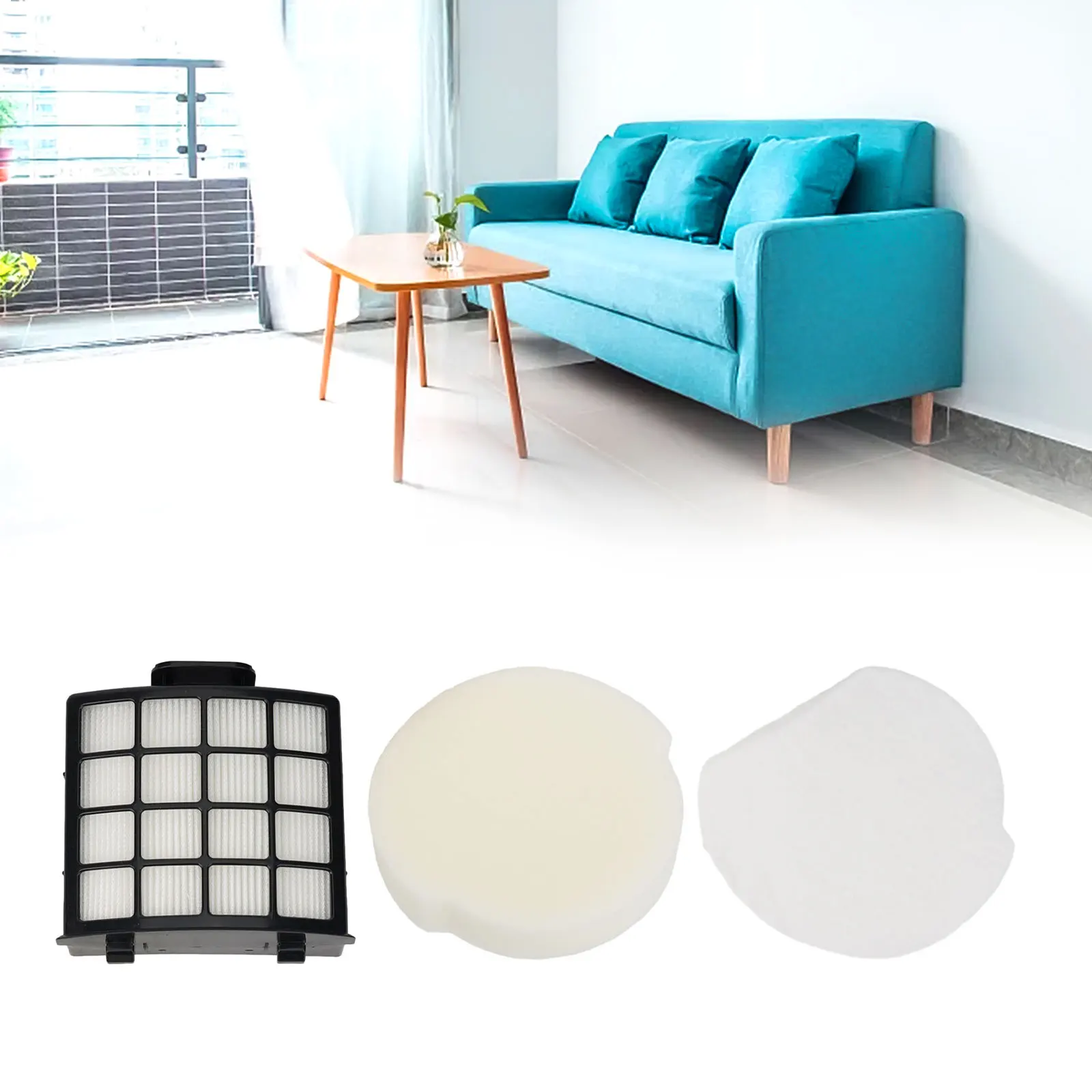 

Vacuum Cleaner Kit Filter Cleaning Felt Filter Parts Accessories Household Brand New For AZ912 AZ912UK AZ912UKT