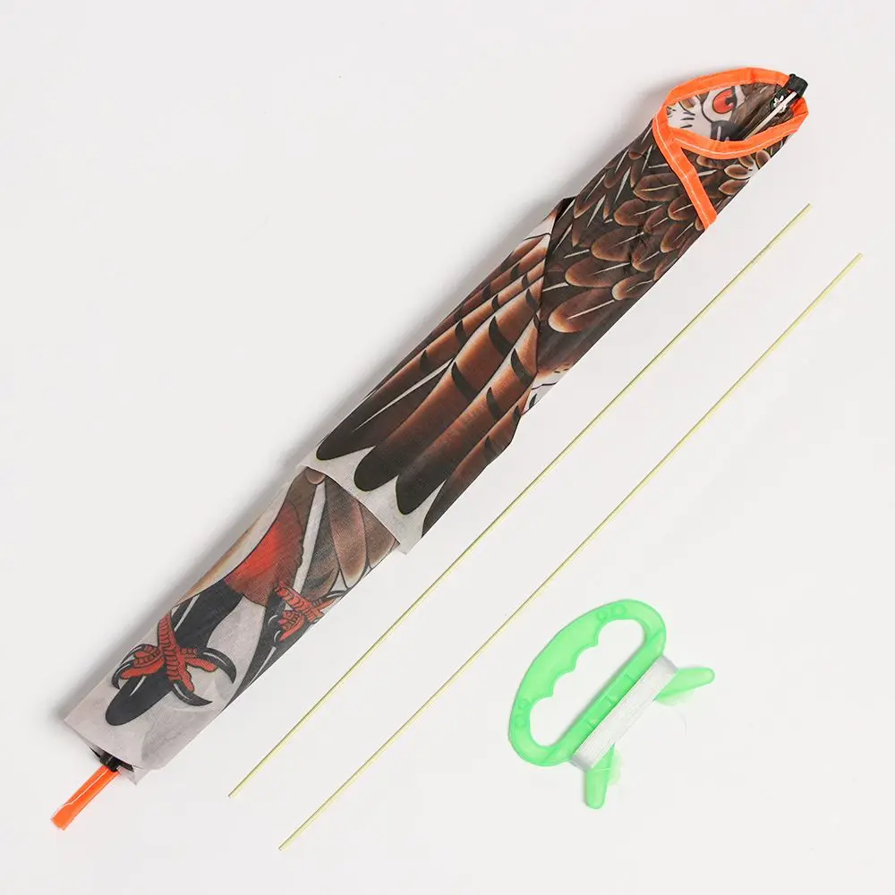Eagle Kite 1.1m With 30 Meter Kite Line Large Fly Bird Kites Children Gift Family Trips Garden Outdoor Sports Game