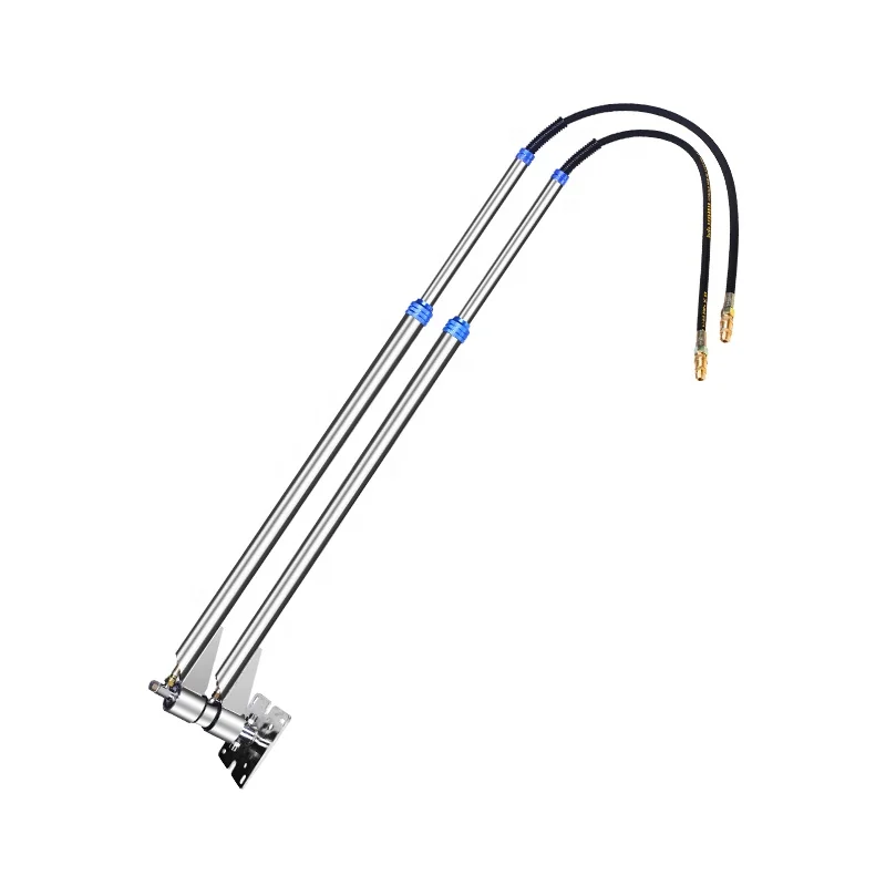 

Stainless Steel 360 Degree Rotating Cleaning Double Arm Extendable High Pressure Cantilever For Car Wash