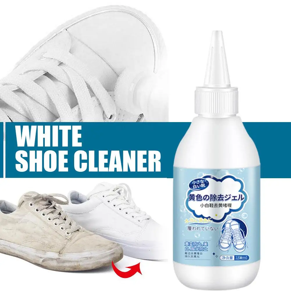 Powerful Foam Cleaner For White Sneakers Shoe Stain Remover & Whitener Water Free Sneaker Cleaner Spray G1S4