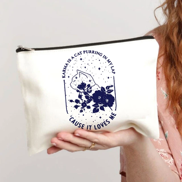 Taylor Swift Folklore Bag, Taylor Swift Makeup Bag