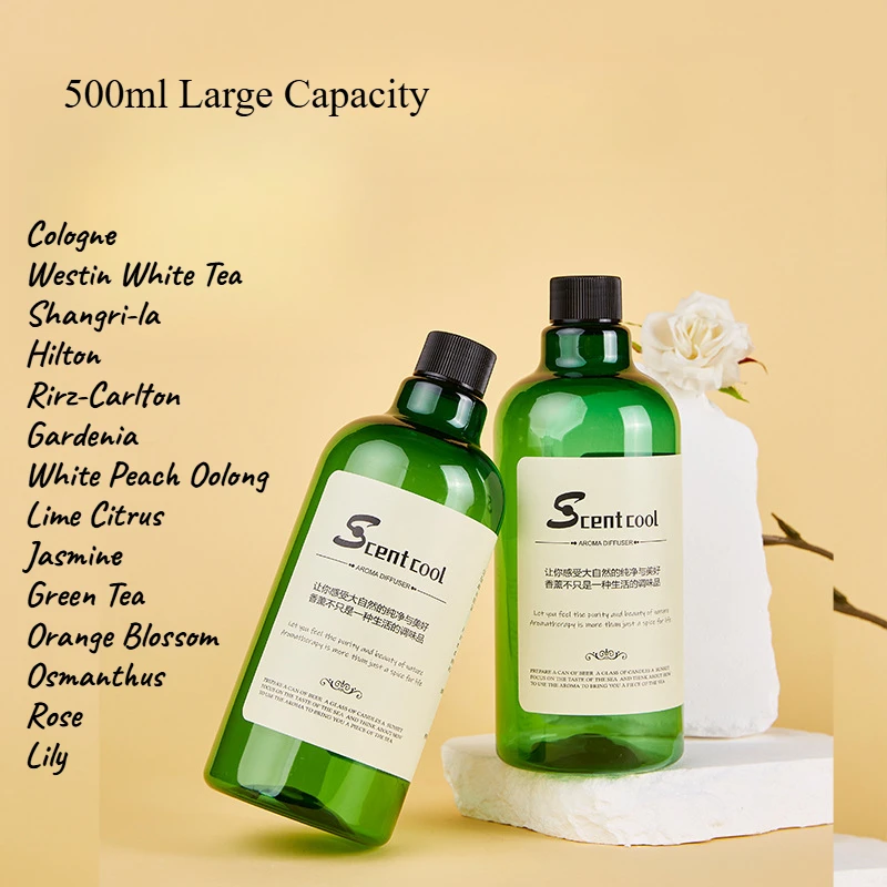 Premium Essential Oil Refill for Reed Diffusers and and Ultrasonic Oil Diffuser, Eco-Friendly, Ideal for Home, Office, Yoga