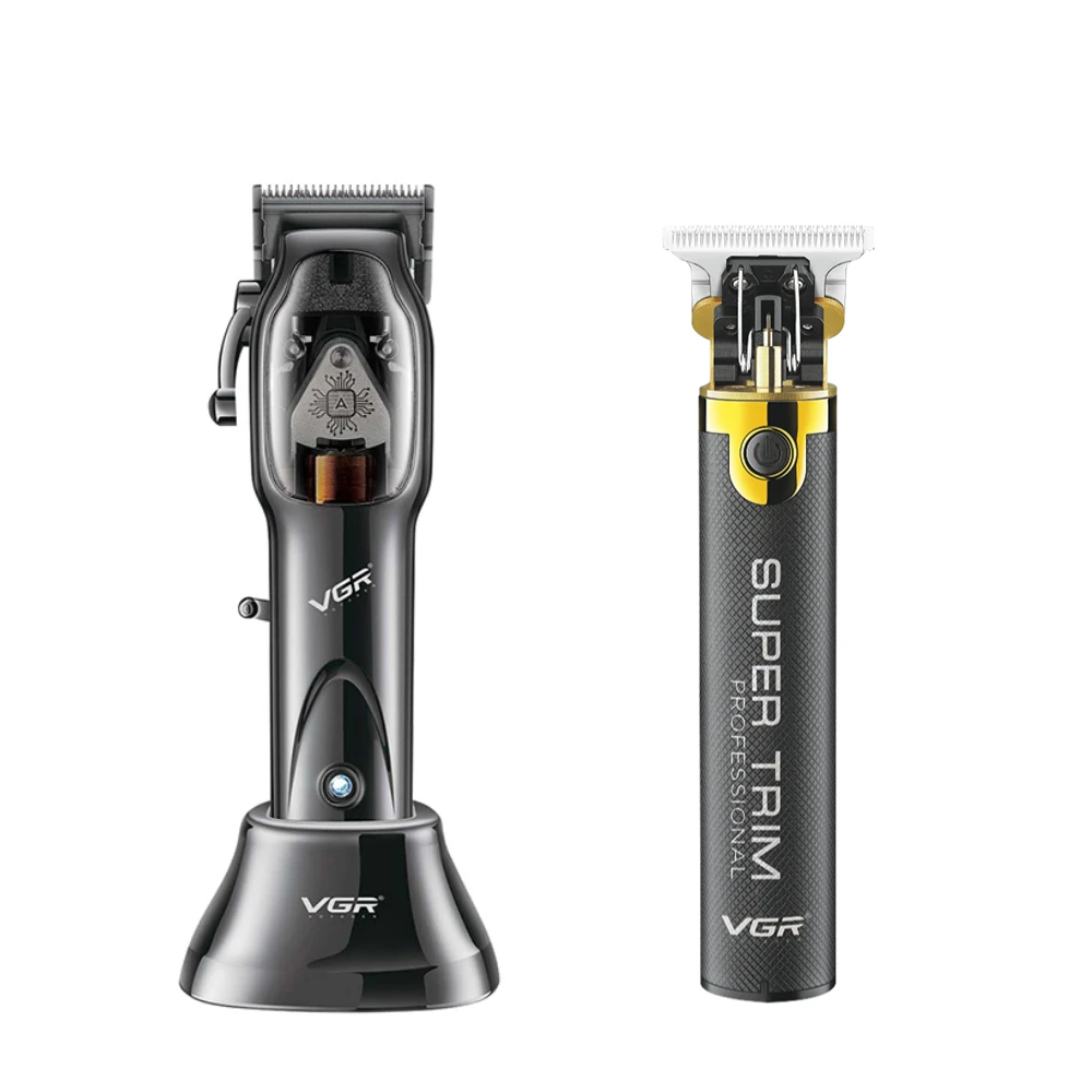 ماكينة حلاقة VGR الشعر المهنية ماكينة حلاقة كهربائ...