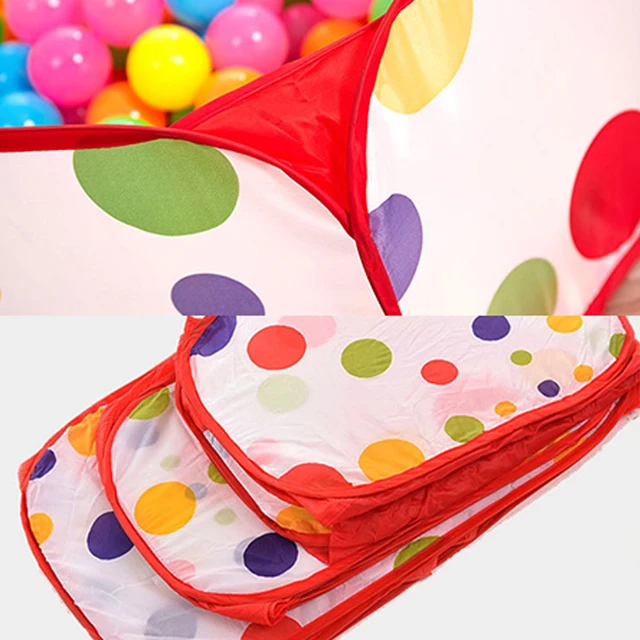 INS Ocean Ball Dry Pool Hexagon Children Home Folding Pit Early Learning Toy Indoor Fence Baby Kid Game Playground Playpen Gift 4