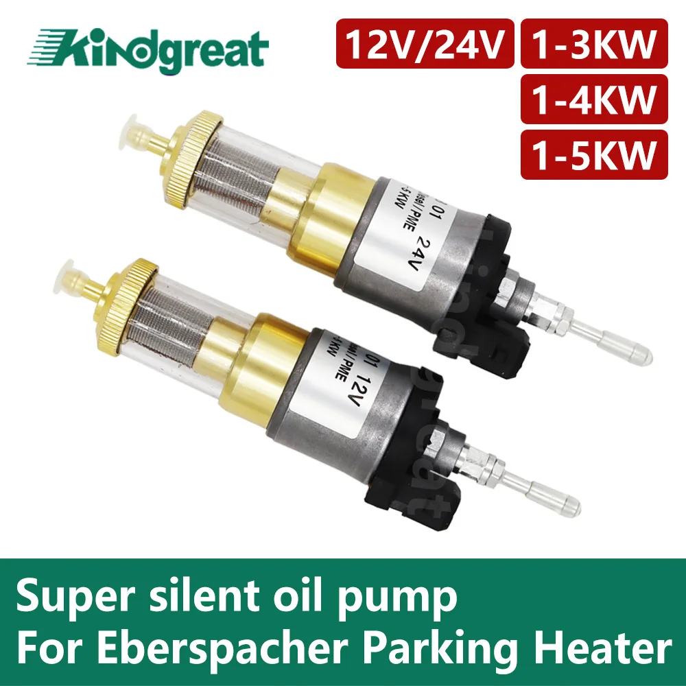 12V Upgrade Ultra-low Noise Heater Fuel Pump For Eberspacher Air Diesel  Parking