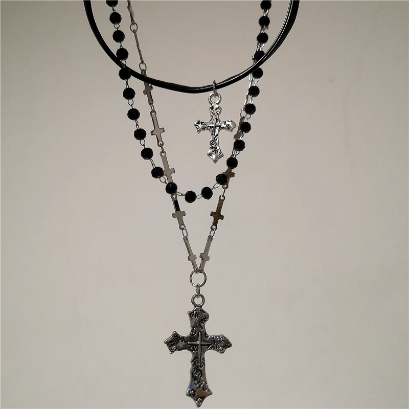 Goth necklaces set