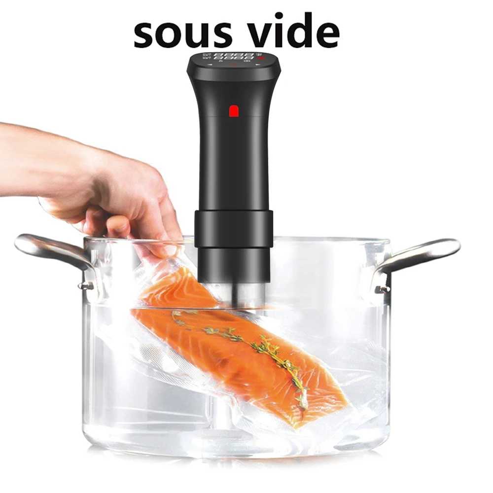 1100W Sous Vide Machine Precision Cooker Ultra-quiet Immersion Circulators LCD Touchscreen Kitchen Gadgets Sous Vide Cooker