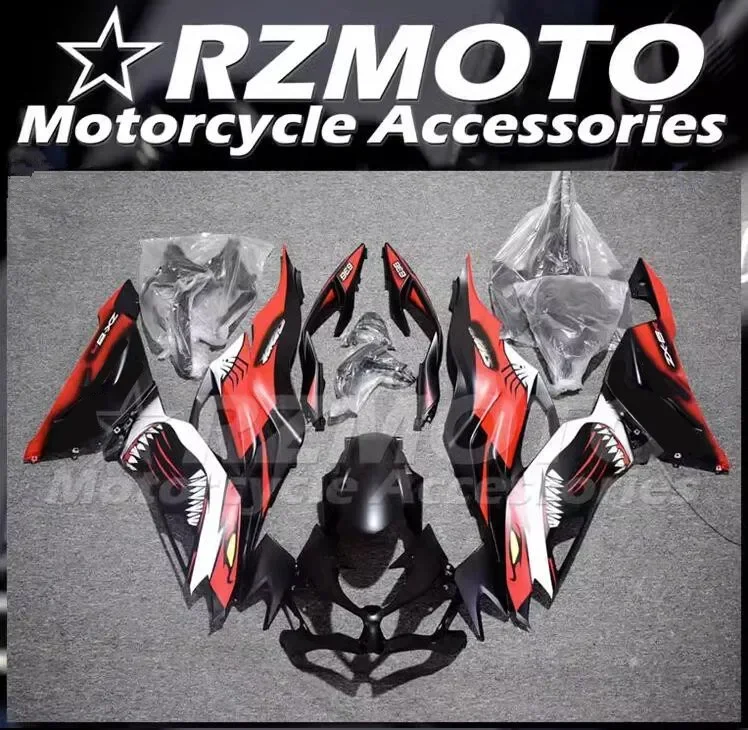 

Комплект обтекателей из АБС-пластика, 4 подарка, подходит для Kawasaki ZX-6R ZX6R 2019 2020 2021 2022 2023 19 20 21 22 23, комплект кузова, красный матовый