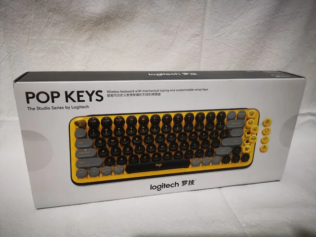 ポップスオンキーボード logitechポップキーメカニカルキーボードとポップマウスの説明