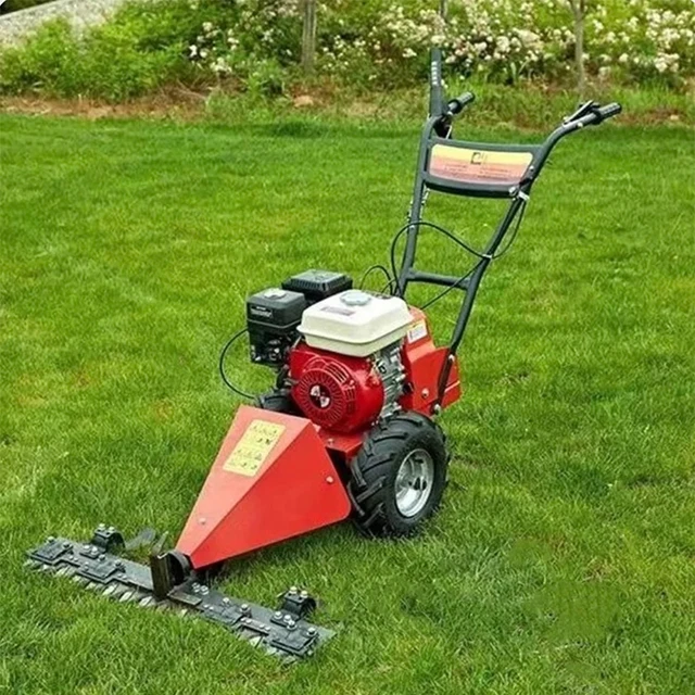 Four-wheel-drive self-propelled mower Push-type lawn mower Orchard weed trimmer Shrub and brush cutter 7.5HP engine(Customized) 1